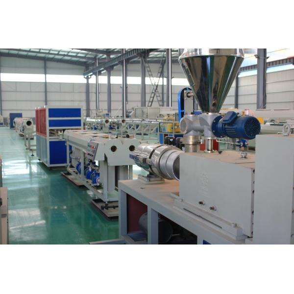 Plastic CPVC Electric Conduit Pipe Production Line PVC Dual Pipe Extruder Machine