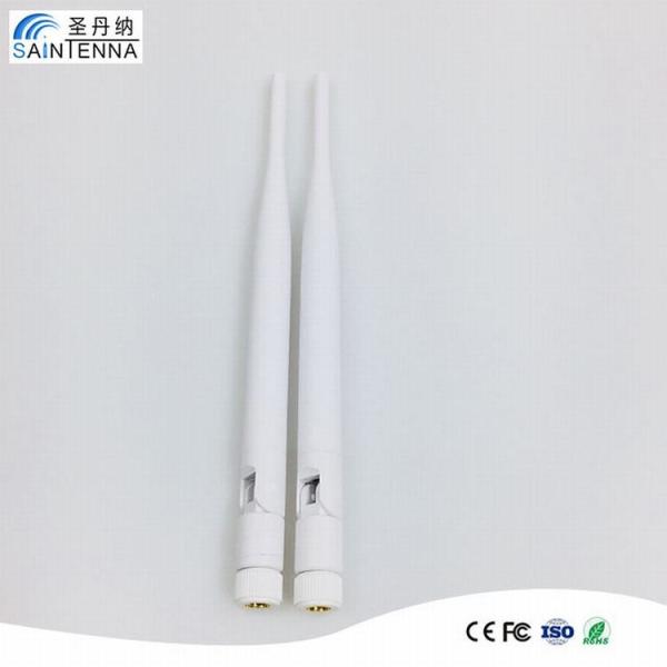 High Gain Omni Wifi Antenna Outdoor White Color Good Mechanical Properties