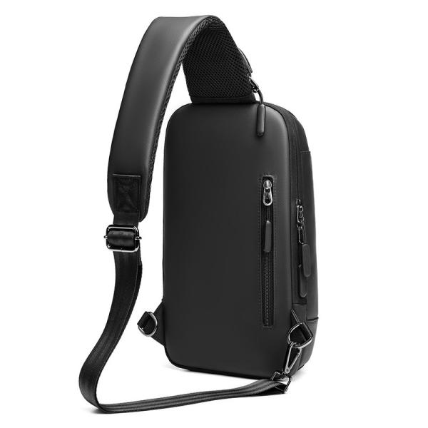 Factory Wholesale new design travel shoulder bag korean crossbody custom chest men sling bag