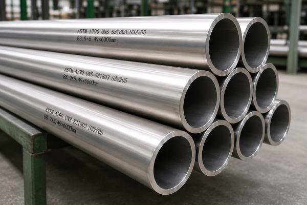 ASTM A790 UNS S31803 2205 Duplex Stainless Steel Pipe for Sour Service with H₂S and Chloride Stress Corrosion Cracking Resistance
