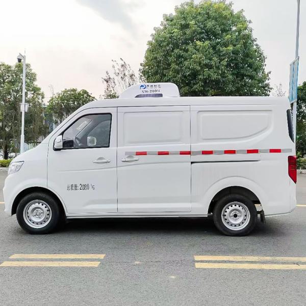 2300*1350*1220 mm Box Dimensions Frozen Food Transport Vehicle Mobile Refrigerator Container Ice Cream Freezer Truck