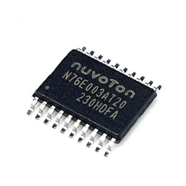 N76E003AT20 TSSOP-20 Puce de microcontrôleur intégré IC composants électroniques puce de micro-ordinateur à puce unique améliorée