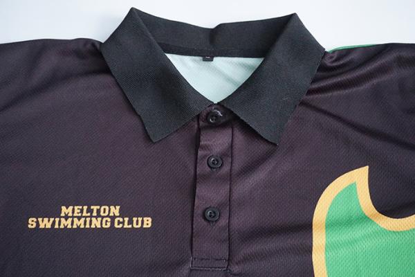 100 Polyester Polo Neck T Shirts For Mens , Promotional Green And Black Polo Shirts