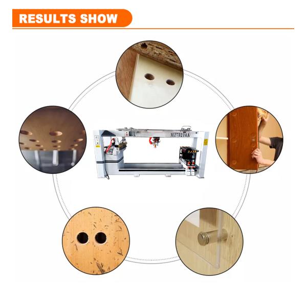 380V Voltage MZ73213 Woodworking Double Rows Wood Drilling Machine for Kitchen Cabinets