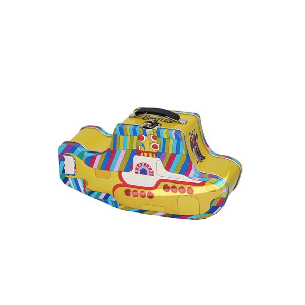 Cute Pattern Cartoon Metal Box For Kids Jewelry Toy Storage Ecofriendly Material