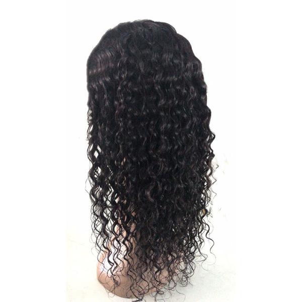 Raw Indian Water Wave Curly U Part Wig with OEM ODM Service and 100% Top Human Hair