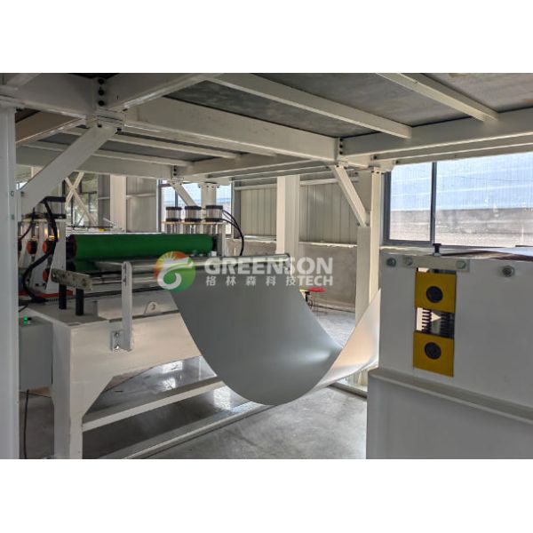 Fully Automatic Energy Saving Stone Wool Sandwich Panel Production Line Easy To Operate
