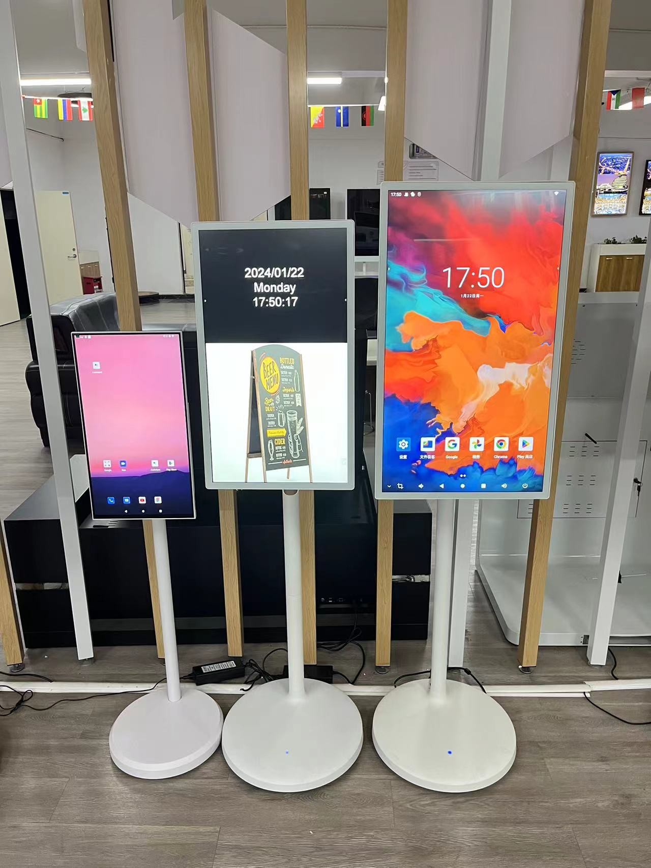VETO портативный смарт-телевизор Android 12 беспроводной мобильный встроенный ак
