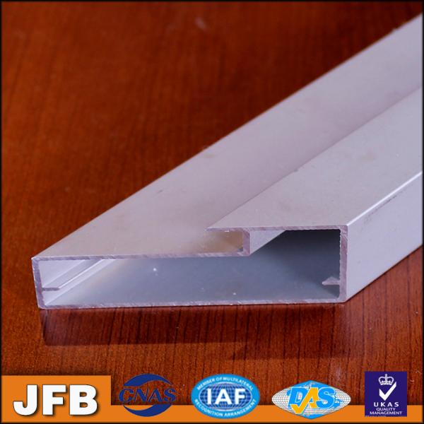 China Aluminum extruded profile aluminium frame aluminium kitchen cabinet door profile