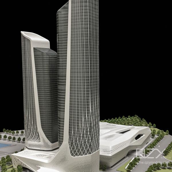 ZHA - 1/500 Модель Нанкинского молодежного олимпийского центра