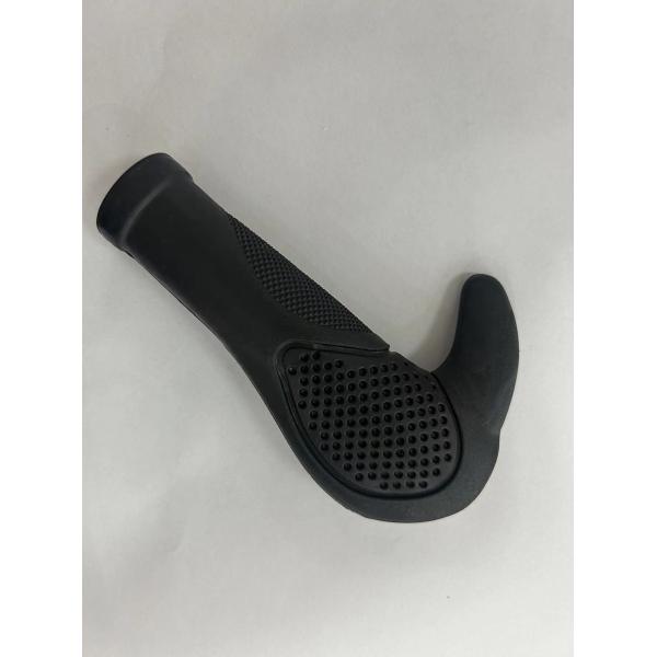 Черный резиновый горный велосипед ручка с штангой