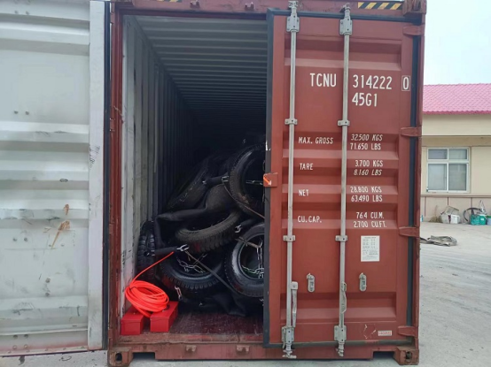 Морское судно Yokohama Type Net Type Pneumatic Rubber Fender Стандарт ISO 17357