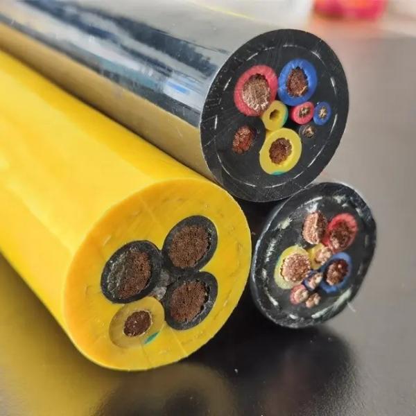 EPR Insulation CPE Outer Sheath Kevlar Reinforcement Layer Strong Wear-Resistant And Tensile-Resistant Mining Cable