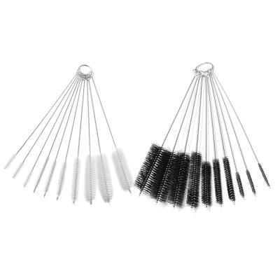 Drinking Straw Nylon Tube Cleaning Brush , Small Pipe Cleaner Brush
