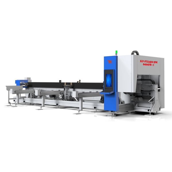 CNC Semi-Auto Round Square Tube Fiber Laser Cutting Machine