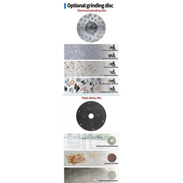 Terrazzo Flooring 800*400*1000 Terrazzo Concrete Floor Grinder Machine with Low Maintenance Cost