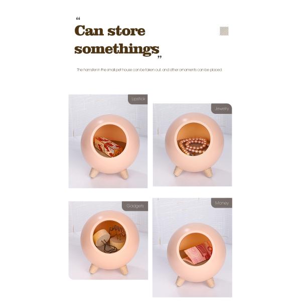 Свет ночи дома любимца Kingda 1200MAH маленький 3 часа поручать