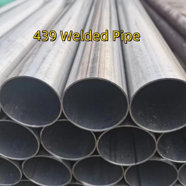 Low Fin Tube 1.4510 X3CrTi17 OD 19.05 Thick 1.5mm  AISI 439 Stainless Steel Welded Pipe