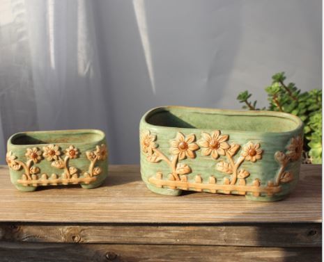 Succulent Creative Rectangular Plant Flowerpots