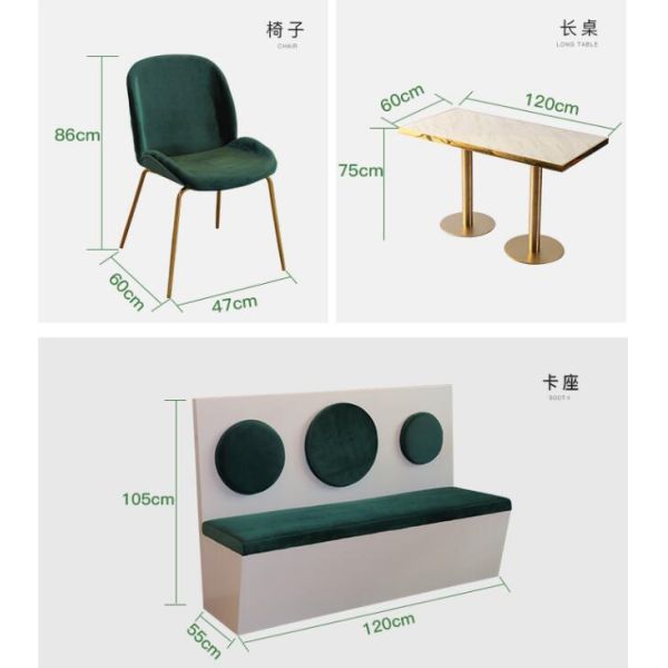 Fast Food Dubai Restaurant Furniture Classic Wooden Dining Chair for Hotel