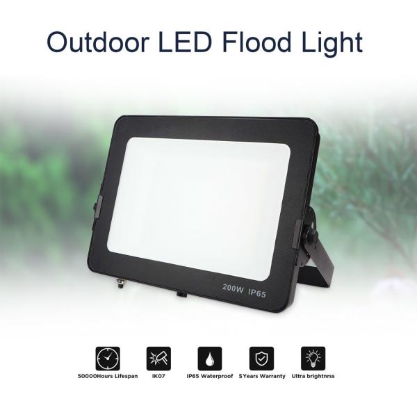 La CA electrónica al aire libre del accesorio del reflector de las luces de inundación de SMD 2835 LED entró las altas gotas de Bightness