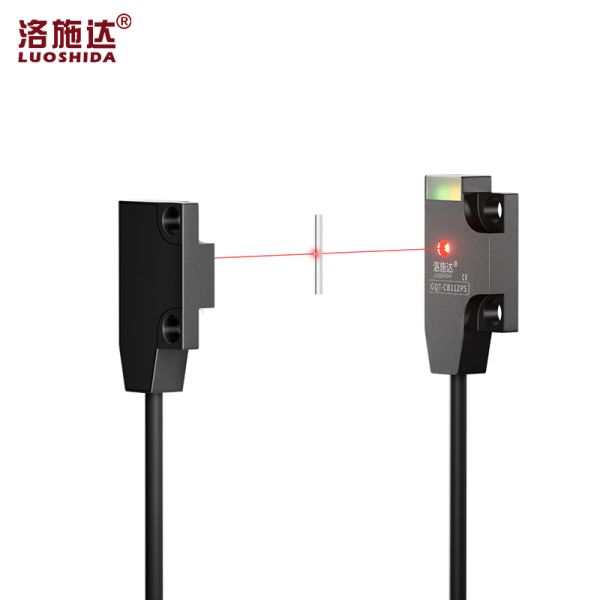 Ultra Thin Photoelectric Sensor Diffuse Reflection Through Beam IP66 12-24VDC NPN PNP Industrial Object Detection Photoelectric Switch