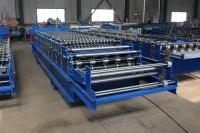 Trapèze et petit pain ondulé de double couche formant la machine 30 M/Min