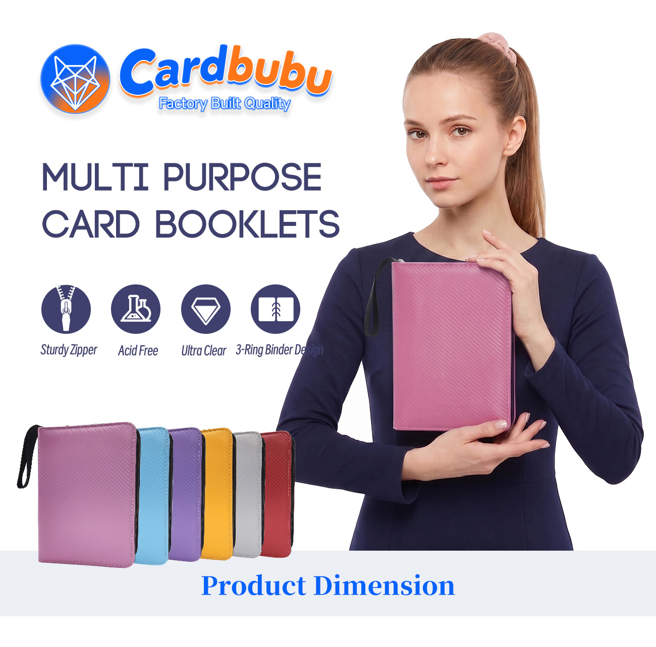 OEM TCG Card Binder factory Trading Card Binder for Pokémon Binder manufacturer