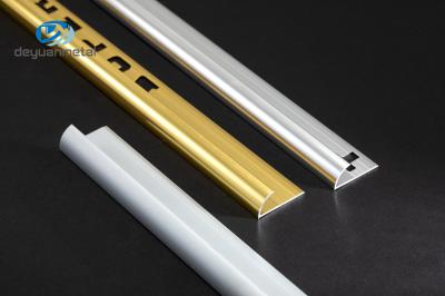 ODM OEM Aluminium Corner Trim Tile Trim Decorative Polished 18mm Height