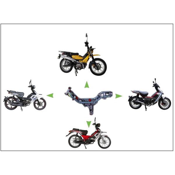 Одиночный велосипед 2.1l Motocross НОВИЧКА 125cc мотоцикла Chrome цилиндра с велосипеда грязи дороги