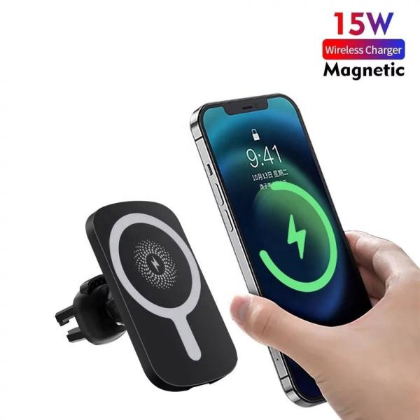 Fast Charging Qi Wireless Car Charger 5V  Portable Magnetic Multifunctional