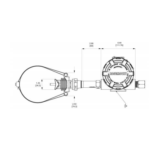 Rosemount 3144P Temperature Transmitter Using Rosemount X-well Technology