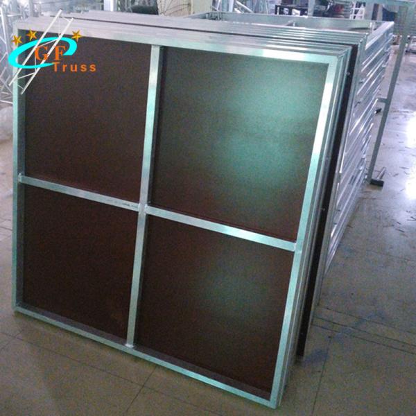 GF performance design Concert Stage dissemble aluminum stage platform with portable stair