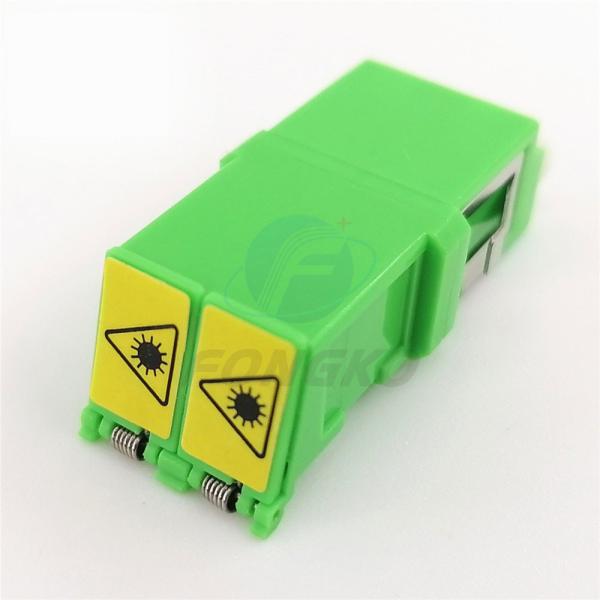 Adaptador singlemode frente e verso da fibra ótica do obturador de Flangeless LC /APC