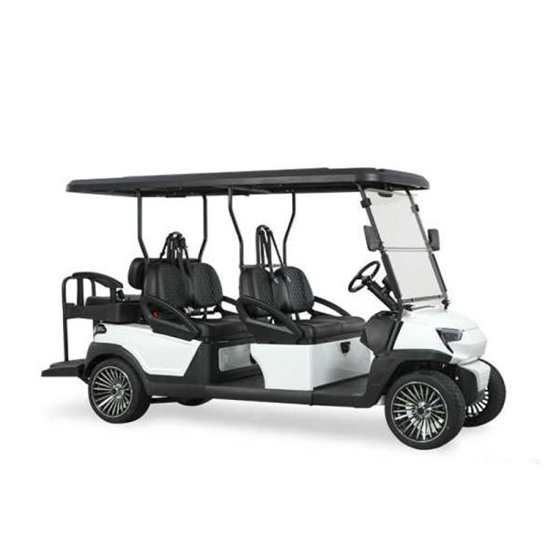 6 Persons Electric Golf Cart With Backward Seats