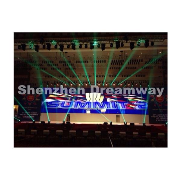 3000 nits P6 Indoor Led Advertising Screens Full Color with Synchronization Control