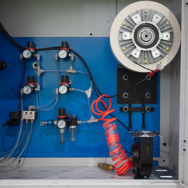 High Speed Packaging Type case 2 Spindles Big Roll Aluminum Foil Roll Rewinding Machine