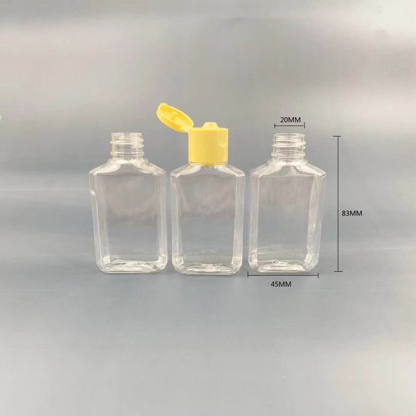 30ml 100ml Plastic Empty Hand Sanitizer Bottles Customized Logo FDA SGS