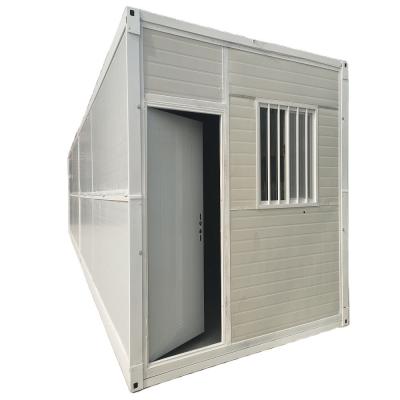 Container de casa de janela de PVC para lojas e casa de contêineres dobrável pré-fabricada