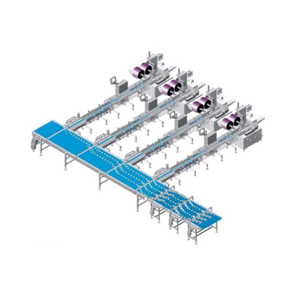 Six-Line High-Output Energy Bar Production Machine with Multi-Row Extrusion System