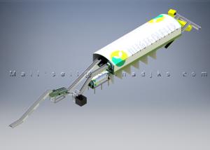 280KW 137KW Urban Demolition Contaminant Waste Recycling Plant