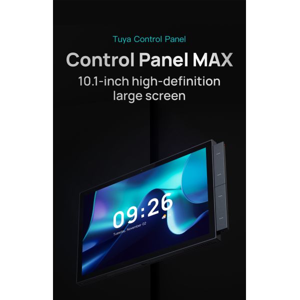 MAX ZigBee Gateway Smart Home Panel Retina Display 10.1 Inch With 5MP HD Camera Privacy Shutter