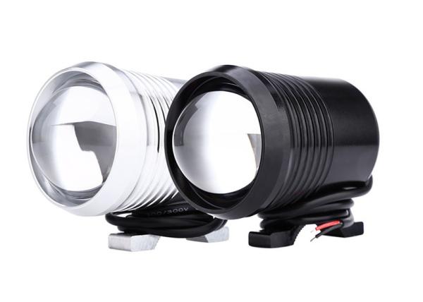 5W Spotlight 6500K Motorcycle Auxiliary Lights , U2 Fog Light For Bike