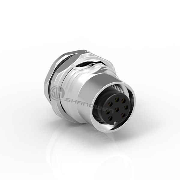 Customize Waterproof Phoenix M12 Cable 2 3 4 5 6 8 Pin Male to Female M12 Connector Cable With Wire