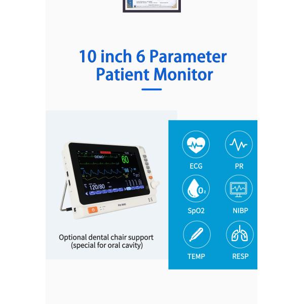 Во время монитора Multiparameter зубоврачебной заботы 10 дюймов