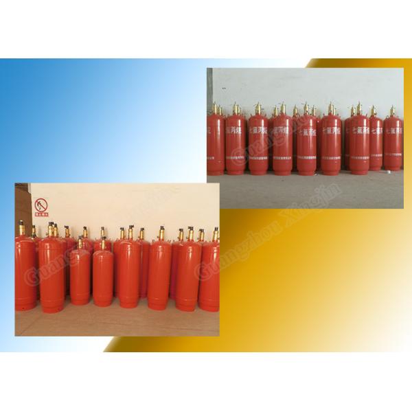 Carbon Steel / Aluminum  Fm200 Cylinder 4.2Mpa Fire Extinguisher Auto