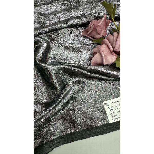 Metallic Lace Fabric for Gowns Luxury Intricate Embroidery Party Dresses