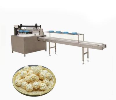 Barra automática del cereal que hace la máquina, bocados que fabrican la máquina