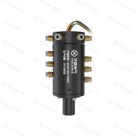 6 passages Union pneumatique rotative 6 circuits 2A Joints électriques rotatifs