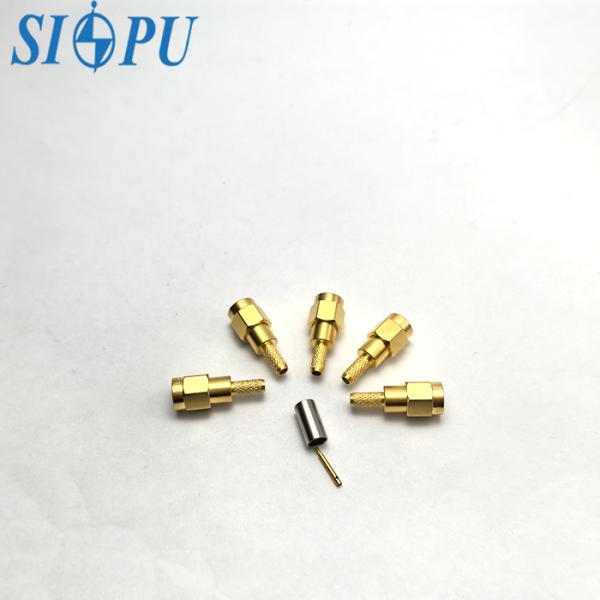 Conector coaxial RF SMA macho para cable SFF-50-2-2